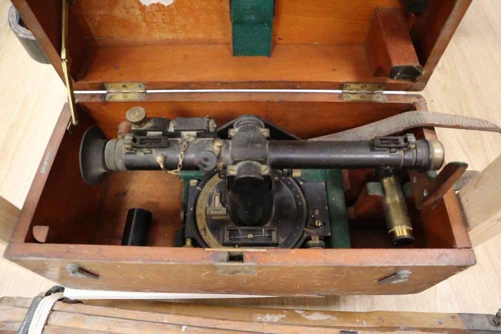 A Director No. 5 Mk I Military Issue Theodolite, No. 306